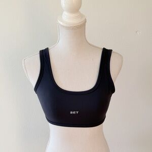 Set Active Airluxe Navy Blue Sports Bra